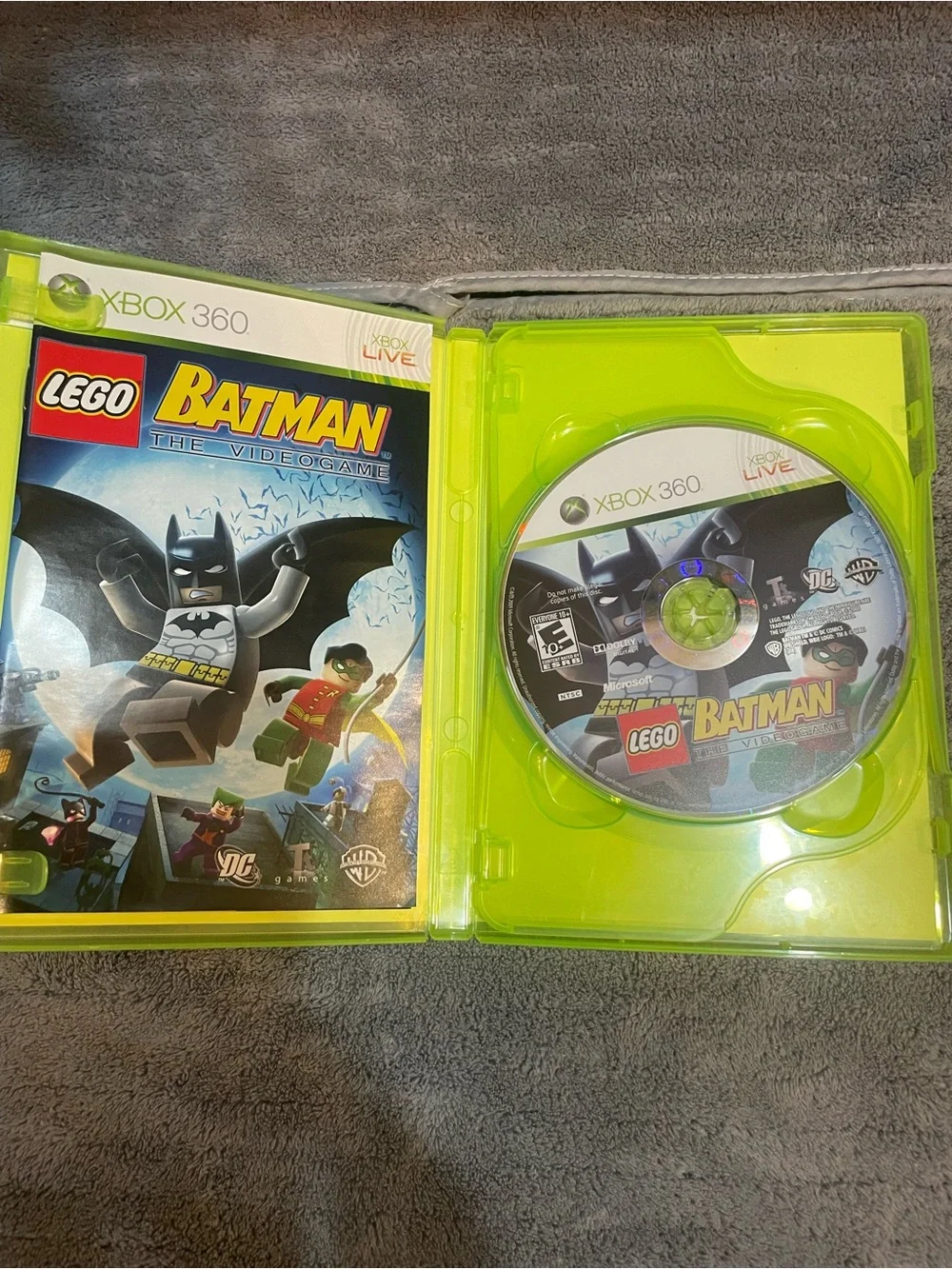 Lego Batman/Pure Xbox 360 Dual Disc's Complete Pre-own Game